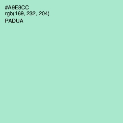 #A9E8CC - Padua Color Image