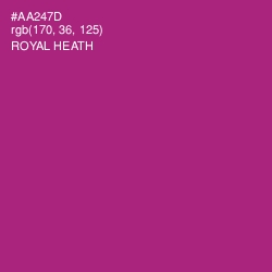#AA247D - Royal Heath Color Image