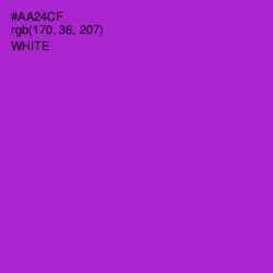 #AA24CF - Electric Violet Color Image