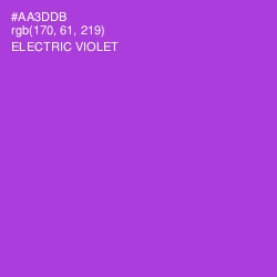 #AA3DDB - Electric Violet Color Image