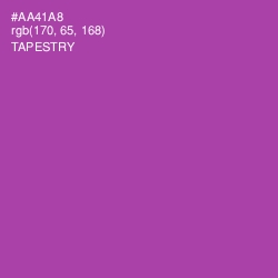 #AA41A8 - Tapestry Color Image