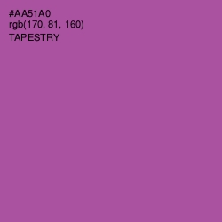 #AA51A0 - Tapestry Color Image