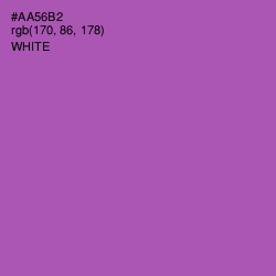 #AA56B2 - Wisteria Color Image