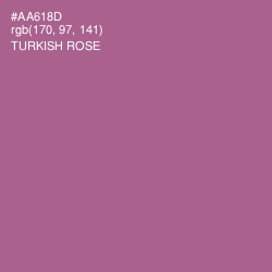#AA618D - Turkish Rose Color Image