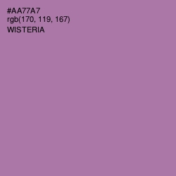 #AA77A7 - Wisteria Color Image