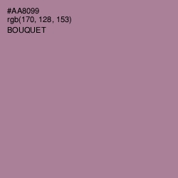 #AA8099 - Bouquet Color Image