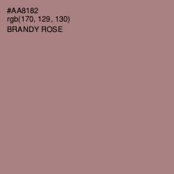 #AA8182 - Brandy Rose Color Image