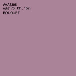 #AA8398 - Bouquet Color Image