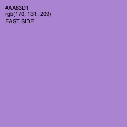 #AA83D1 - East Side Color Image