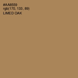 #AA8559 - Limed Oak Color Image