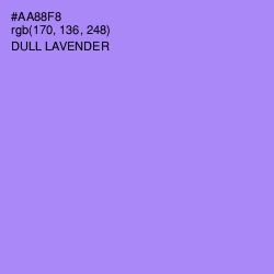 #AA88F8 - Dull Lavender Color Image