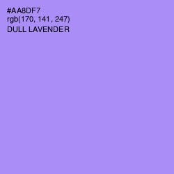 #AA8DF7 - Dull Lavender Color Image