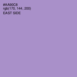 #AA90C8 - East Side Color Image
