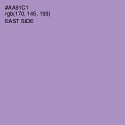 #AA91C1 - East Side Color Image