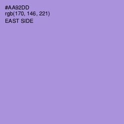 #AA92DD - East Side Color Image