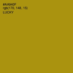 #AA940F - Lucky Color Image