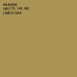 #AA9556 - Limed Oak Color Image