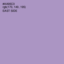 #AA95C3 - East Side Color Image