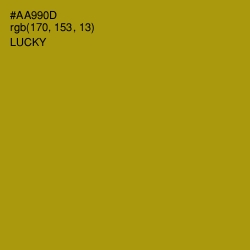 #AA990D - Lucky Color Image