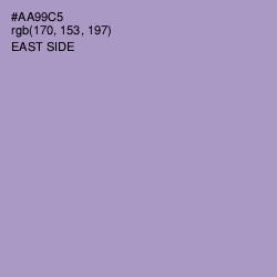 #AA99C5 - East Side Color Image
