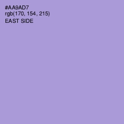 #AA9AD7 - East Side Color Image