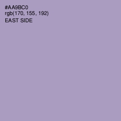 #AA9BC0 - East Side Color Image