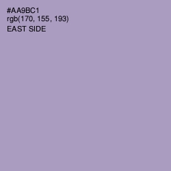 #AA9BC1 - East Side Color Image