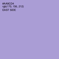 #AA9CD4 - East Side Color Image
