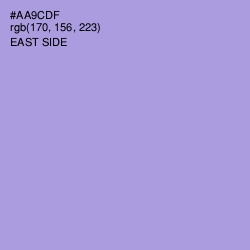 #AA9CDF - East Side Color Image