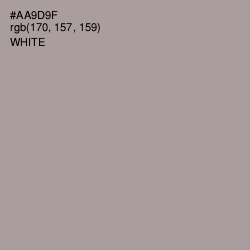 #AA9D9F - Dusty Gray Color Image