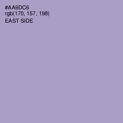 #AA9DC6 - East Side Color Image