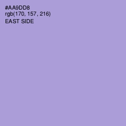 #AA9DD8 - East Side Color Image