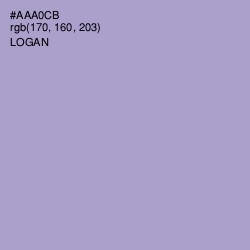 #AAA0CB - Logan Color Image