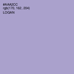 #AAA2CC - Logan Color Image