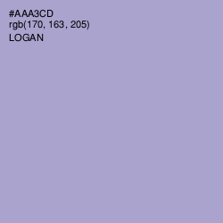 #AAA3CD - Logan Color Image