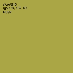 #AAA545 - Husk Color Image