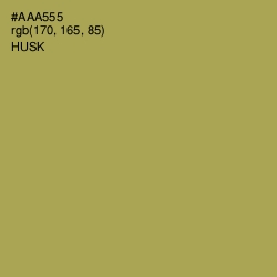 #AAA555 - Husk Color Image