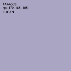 #AAA5C3 - Logan Color Image