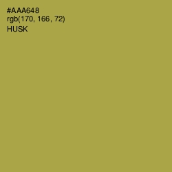 #AAA648 - Husk Color Image