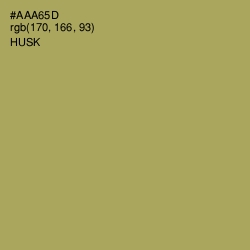 #AAA65D - Husk Color Image