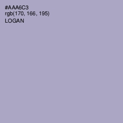 #AAA6C3 - Logan Color Image