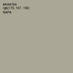 #AAA796 - Napa Color Image