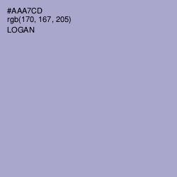 #AAA7CD - Logan Color Image