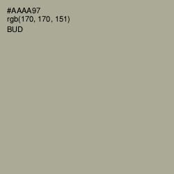 #AAAA97 - Bud Color Image