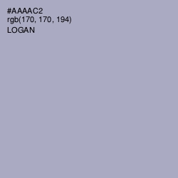 #AAAAC2 - Logan Color Image