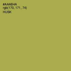 #AAAB4A - Husk Color Image