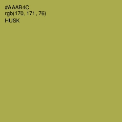 #AAAB4C - Husk Color Image