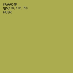 #AAAC4F - Husk Color Image