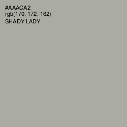 #AAACA2 - Shady Lady Color Image