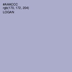 #AAACCC - Logan Color Image